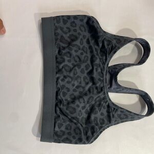 Under Armour Black Sports Bra with Racerback Design